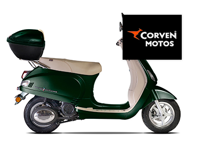 Corven Expert Milano ahora con un baúl trasero